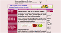 Desktop Screenshot of amaryllis-liebhaber.de